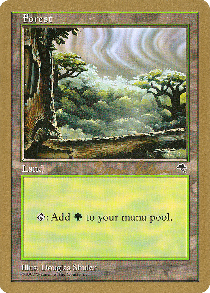 Forest (bs349) (Brian Selden) [World Championship Decks 1998] | I Want That Stuff Brandon