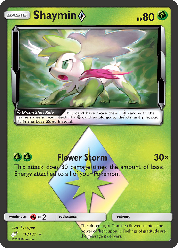 Shaymin (10/181) (Prism Star) [Sun & Moon: Team Up] | I Want That Stuff Brandon