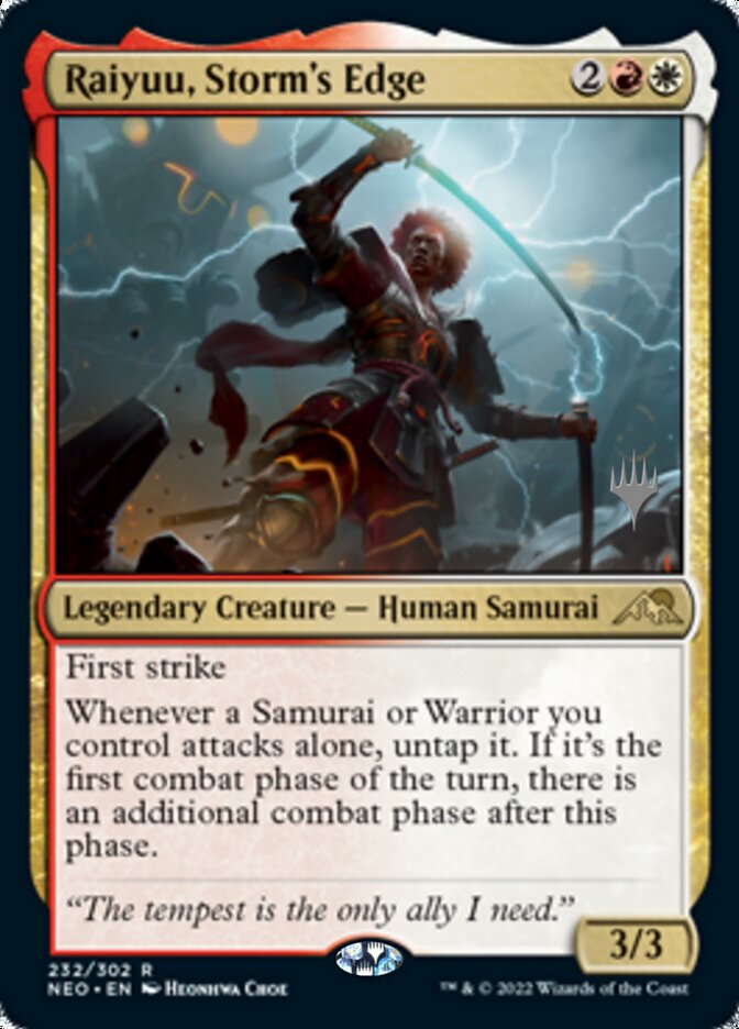 Raiyuu, Storm's Edge (Promo Pack) [Kamigawa: Neon Dynasty Promos] | I Want That Stuff Brandon