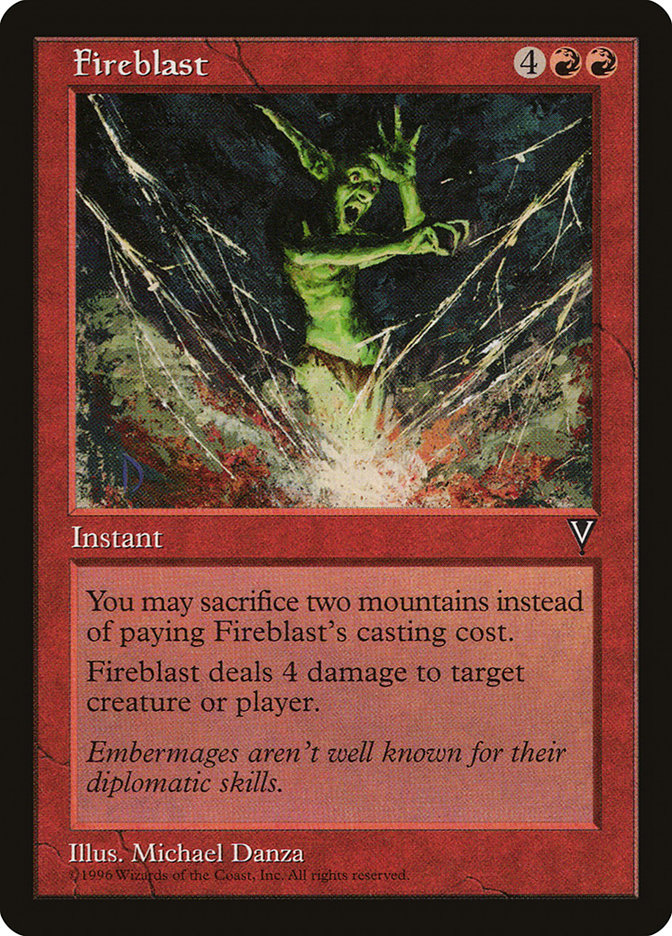 Fireblast [Visions] | I Want That Stuff Brandon