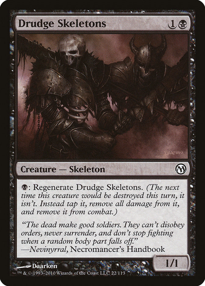 Drudge Skeletons [Duels of the Planeswalkers] | I Want That Stuff Brandon