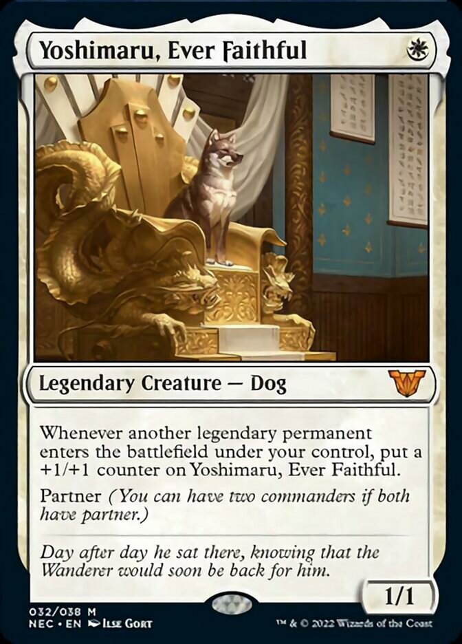 Yoshimaru, Ever Faithful [Kamigawa: Neon Dynasty Commander] | I Want That Stuff Brandon