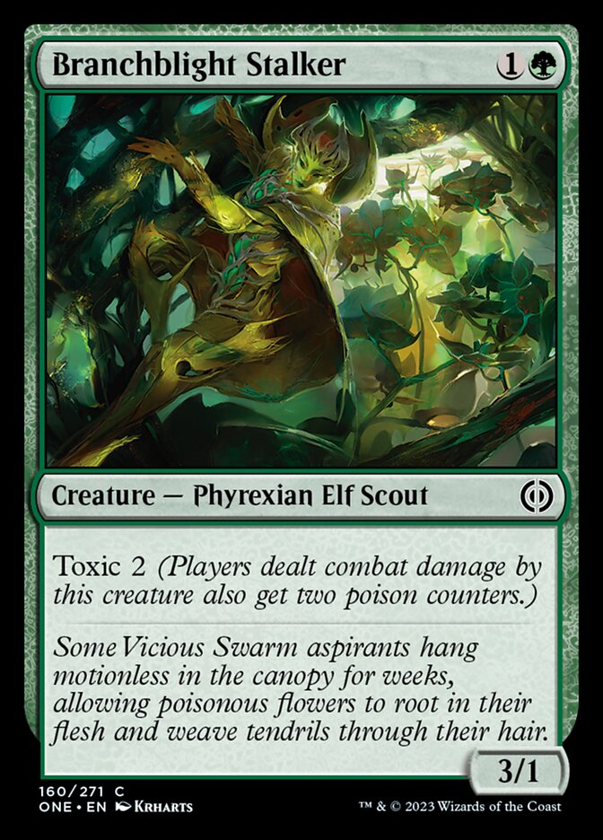 Branchblight Stalker [Phyrexia: All Will Be One] | I Want That Stuff Brandon