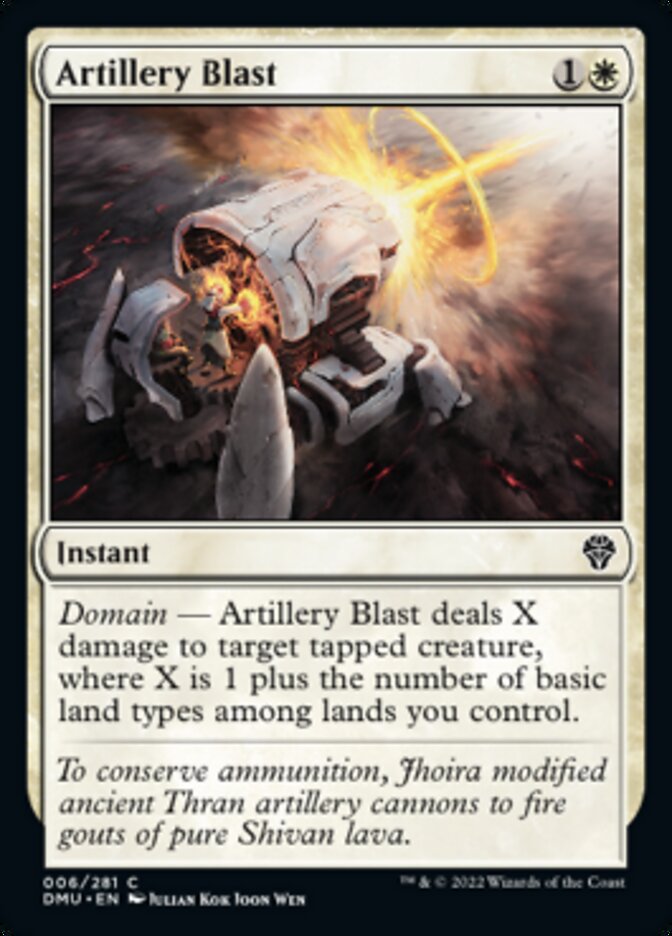 Artillery Blast [Dominaria United] | I Want That Stuff Brandon