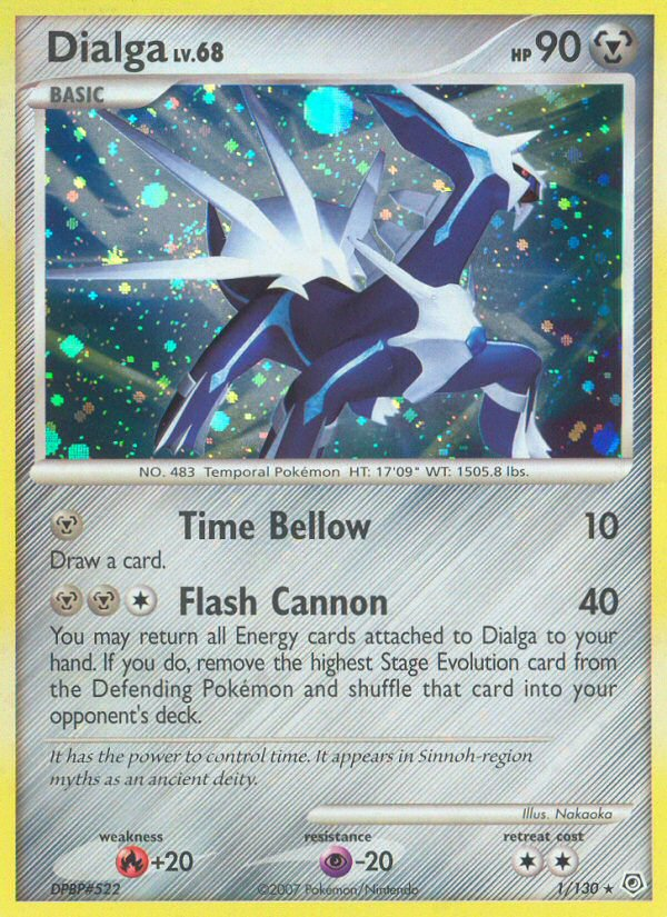 Dialga (1/130) [Diamond & Pearl: Base Set] | I Want That Stuff Brandon