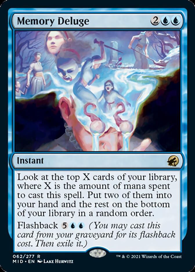 Memory Deluge [Innistrad: Midnight Hunt] | I Want That Stuff Brandon