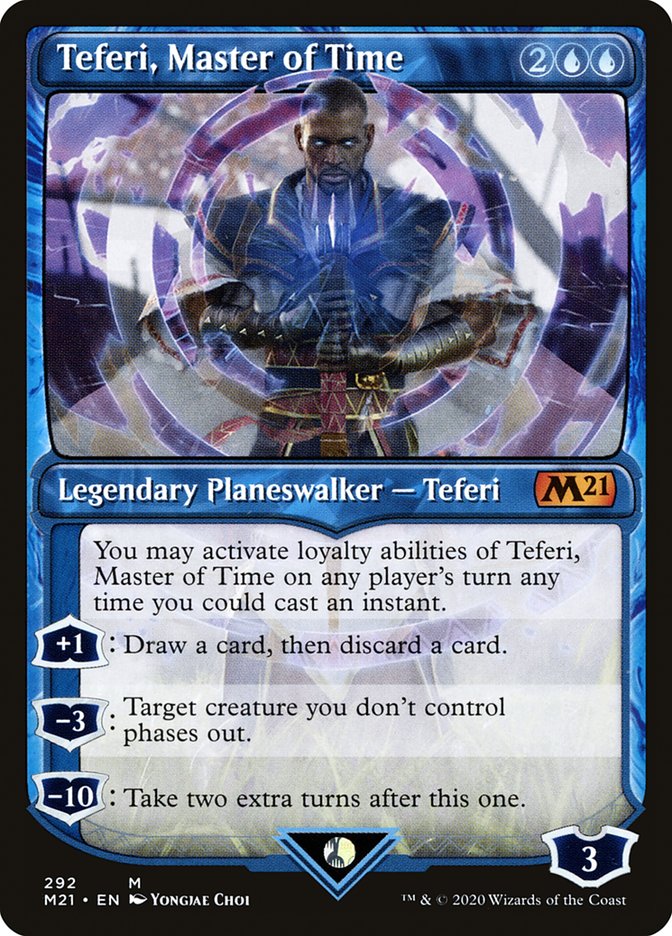 Teferi, Master of Time (Showcase) (292) [Core Set 2021] | I Want That Stuff Brandon