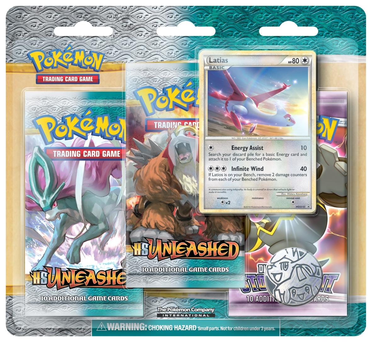 HeartGold & SoulSilver: Unleashed - 3-Pack Blister (Latias) | I Want That Stuff Brandon