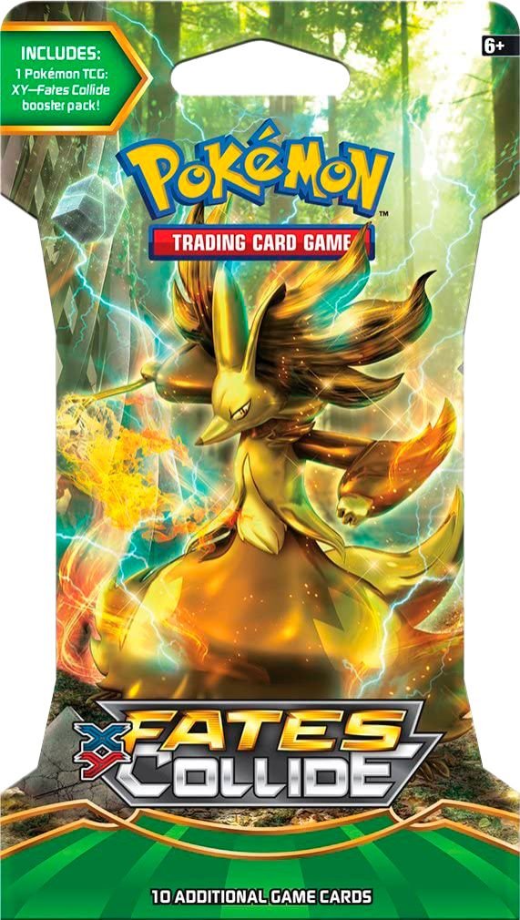 XY: Fates Collide - Sleeved Booster Pack (Delphox BREAK) | I Want That Stuff Brandon
