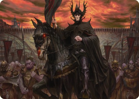 The Mouth of Sauron Art Card [The Lord of the Rings: Tales of Middle-earth Art Series] | I Want That Stuff Brandon
