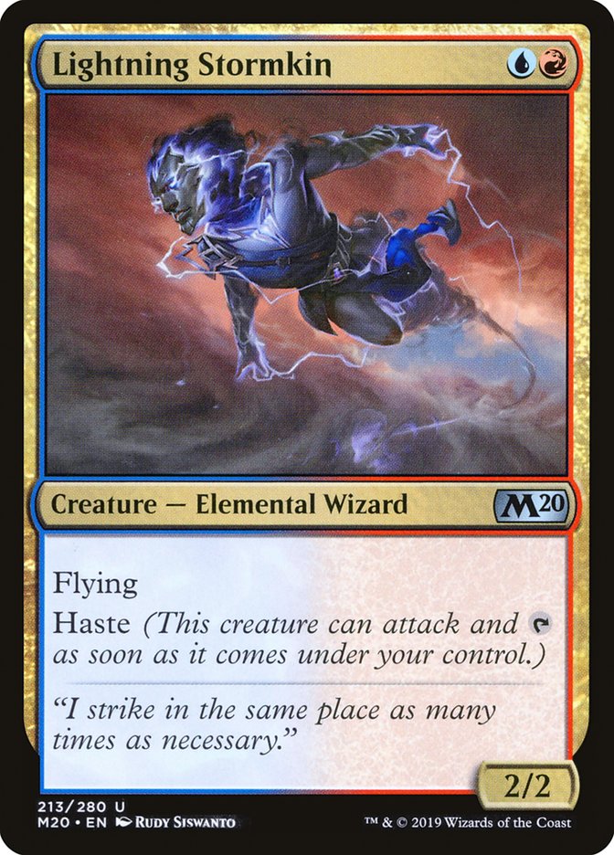 Lightning Stormkin [Core Set 2020] | I Want That Stuff Brandon