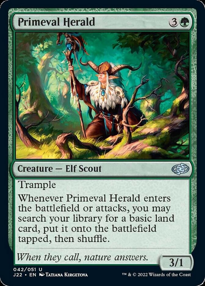 Primeval Herald [Jumpstart 2022] | I Want That Stuff Brandon