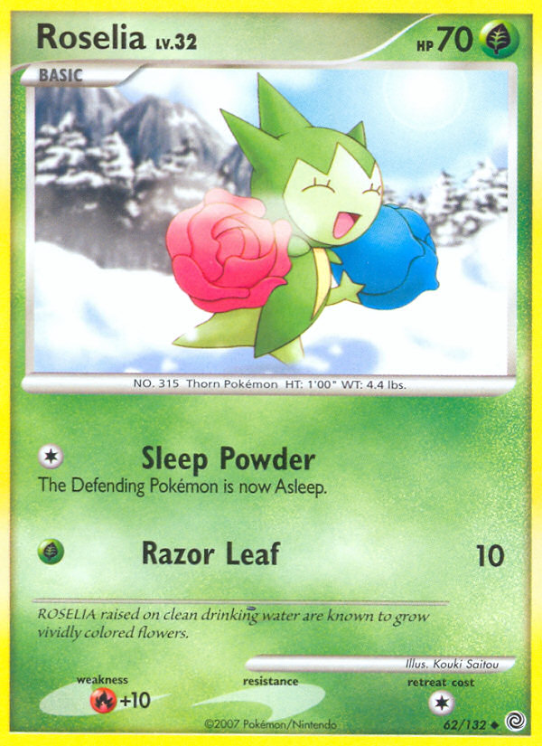 Roselia (62/132) [Diamond & Pearl: Secret Wonders] | I Want That Stuff Brandon