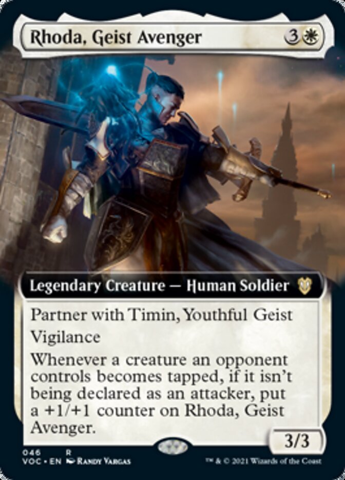 Rhoda, Geist Avenger (Extended Art) [Innistrad: Crimson Vow Commander] | I Want That Stuff Brandon