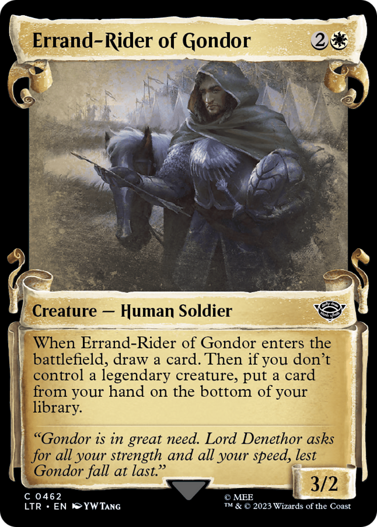 Errand-Rider of Gondor [The Lord of the Rings: Tales of Middle-Earth Showcase Scrolls] | I Want That Stuff Brandon