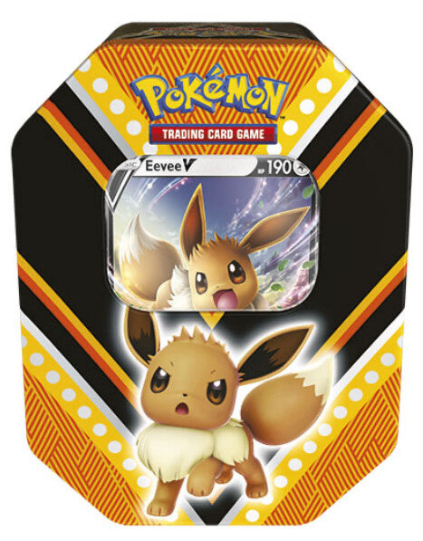 Sword & Shield - V Powers Tin (Eevee V) (International Version) | I Want That Stuff Brandon