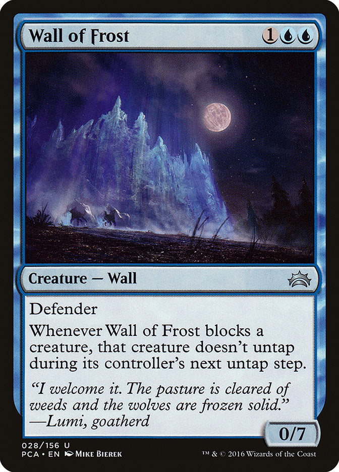 Wall of Frost [Planechase Anthology] | I Want That Stuff Brandon