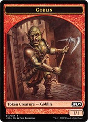 Goblin // Thopter Double-Sided Token (Game Night) [Core Set 2019 Tokens] | I Want That Stuff Brandon