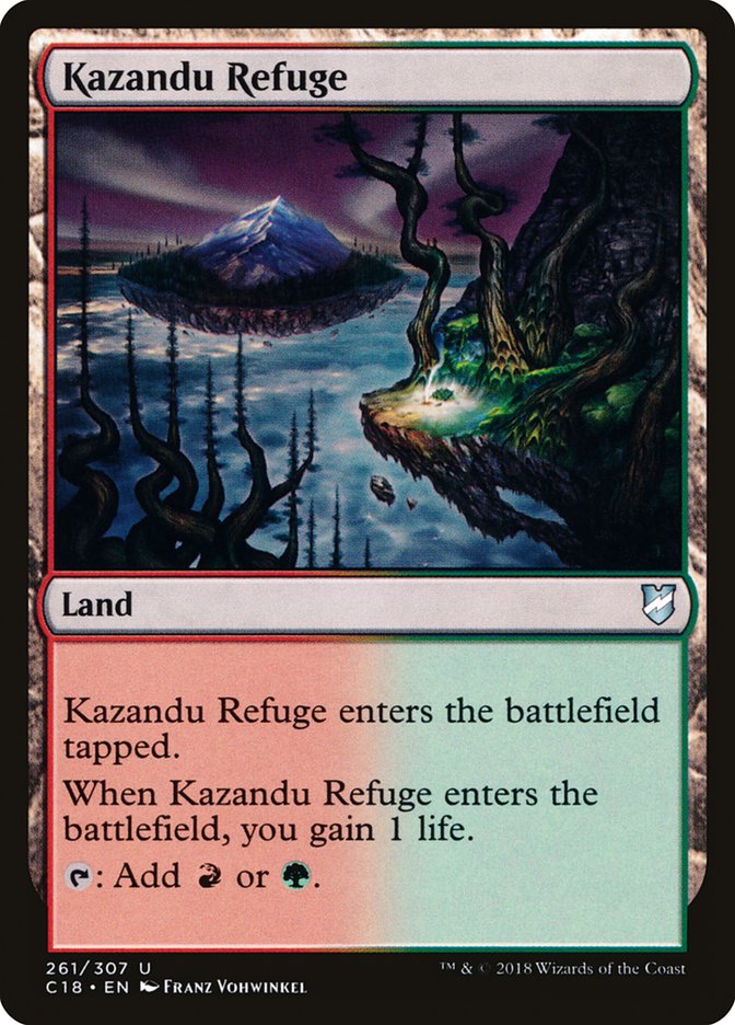 Kazandu Refuge [Commander 2018] | I Want That Stuff Brandon