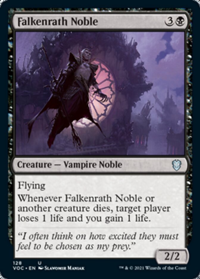 Falkenrath Noble [Innistrad: Crimson Vow Commander] | I Want That Stuff Brandon