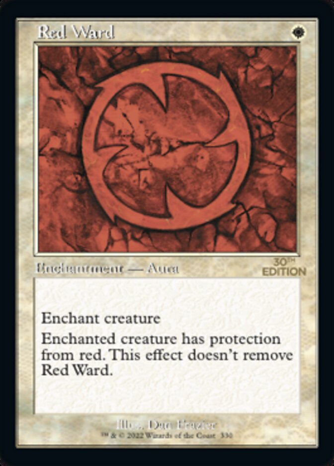 Red Ward (Retro) [30th Anniversary Edition] | I Want That Stuff Brandon