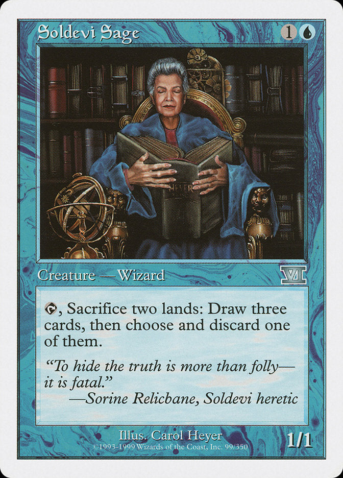 Soldevi Sage [Classic Sixth Edition] | I Want That Stuff Brandon