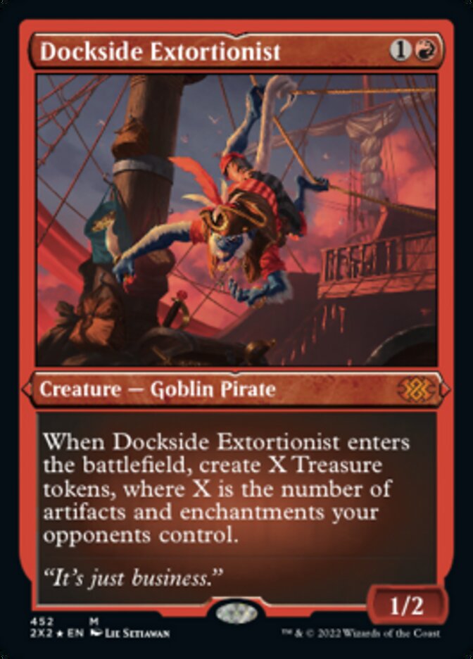 Dockside Extortionist (Foil Etched) [Double Masters 2022] | I Want That Stuff Brandon
