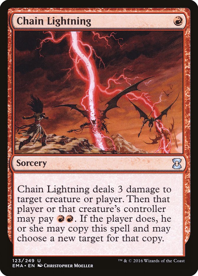 Chain Lightning [Eternal Masters] | I Want That Stuff Brandon
