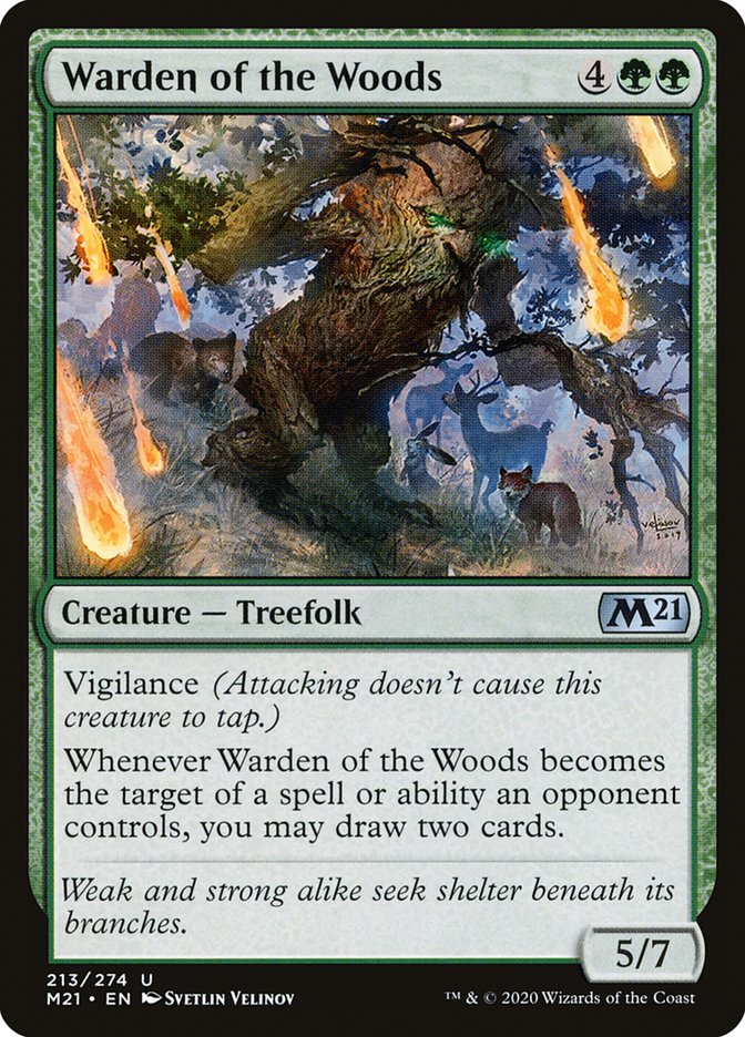 Warden of the Woods [Core Set 2021] | I Want That Stuff Brandon