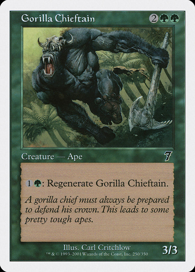 Gorilla Chieftain [Seventh Edition] | I Want That Stuff Brandon