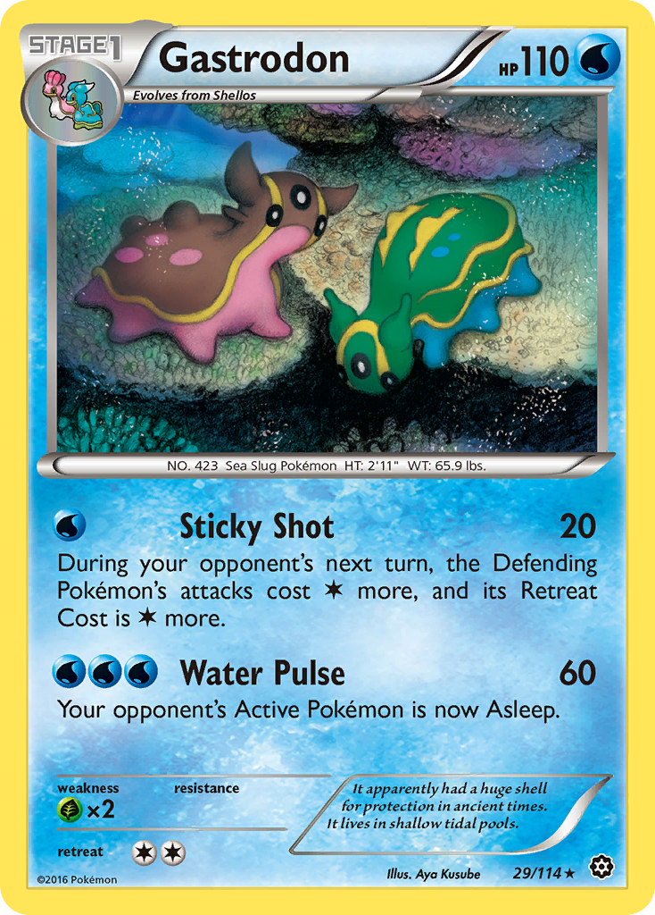 Gastrodon (29/114) [XY: Steam Siege] | I Want That Stuff Brandon