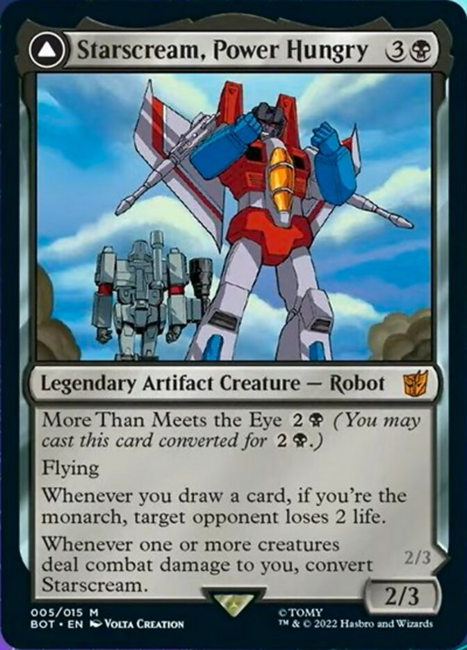 Starscream, Power Hungry // Starscream, Seeker Leader [Transformers] | I Want That Stuff Brandon