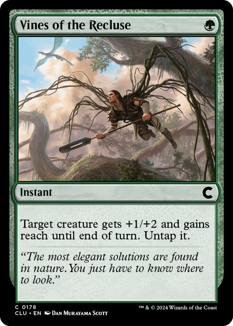 Vines of the Recluse [Ravnica: Clue Edition] | I Want That Stuff Brandon