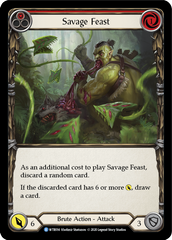 Savage Feast (Red) [WTR014] Unlimited Edition Normal | I Want That Stuff Brandon