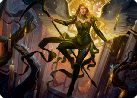 Sigarda, Champion of Light Art Card [Innistrad: Midnight Hunt Art Series] | I Want That Stuff Brandon