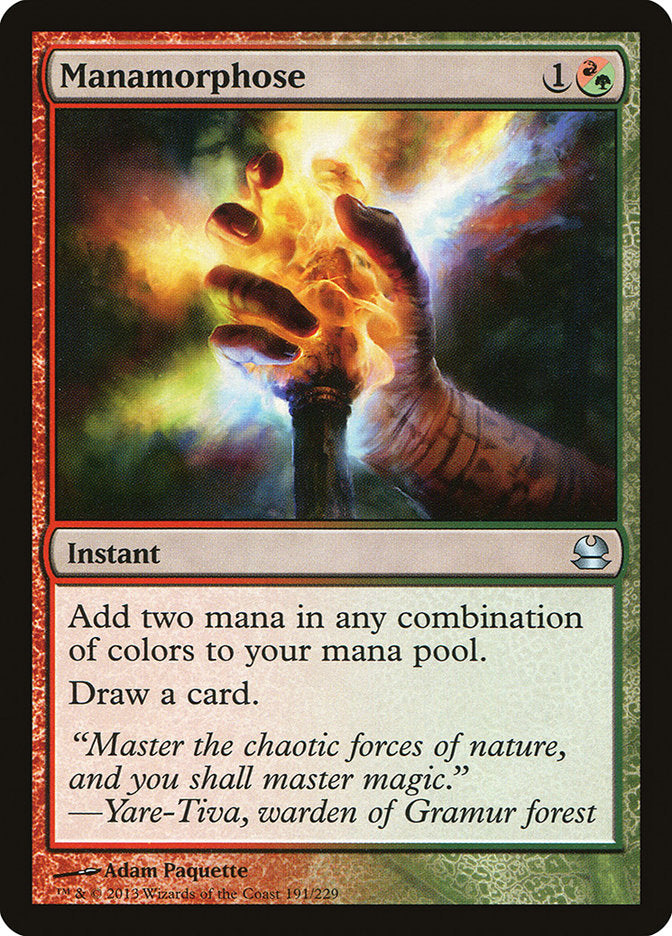 Manamorphose [Modern Masters] | I Want That Stuff Brandon