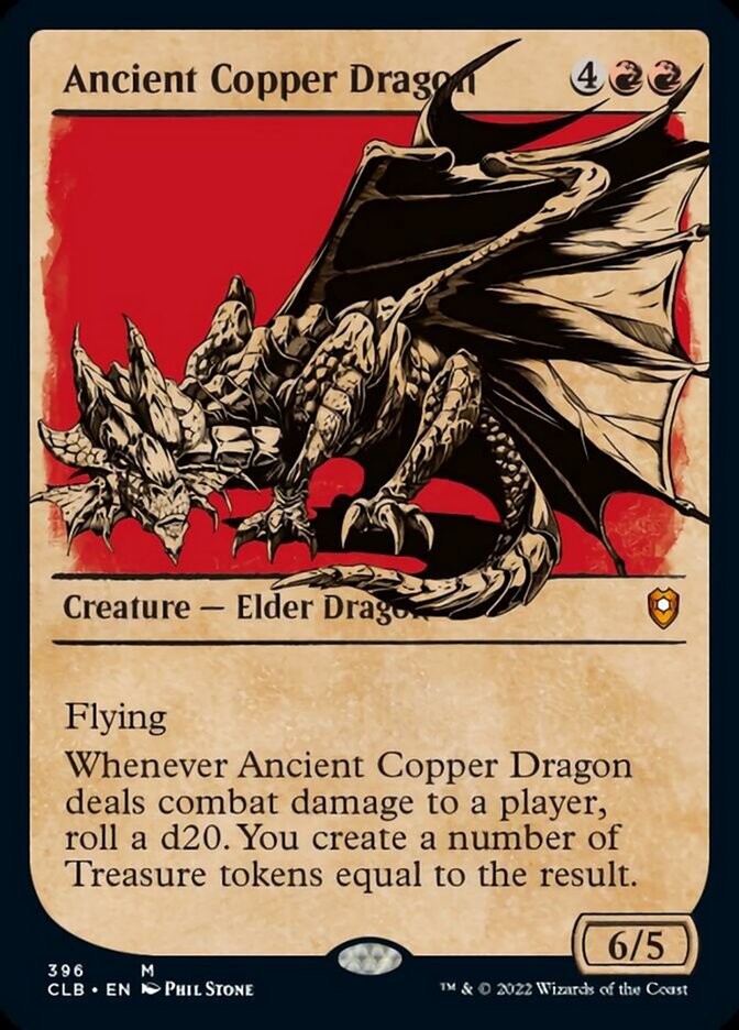 Ancient Copper Dragon (Showcase) [Commander Legends: Battle for Baldur's Gate] | I Want That Stuff Brandon