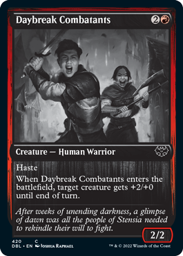 Daybreak Combatants [Innistrad: Double Feature] | I Want That Stuff Brandon