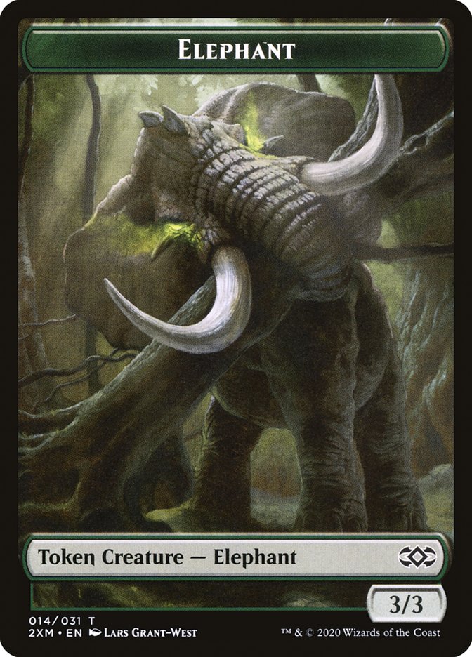 Elephant Token [Double Masters Tokens] | I Want That Stuff Brandon