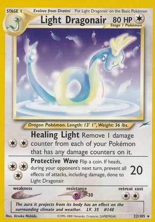 Light Dragonair (22/105) [Neo Destiny Unlimited] | I Want That Stuff Brandon