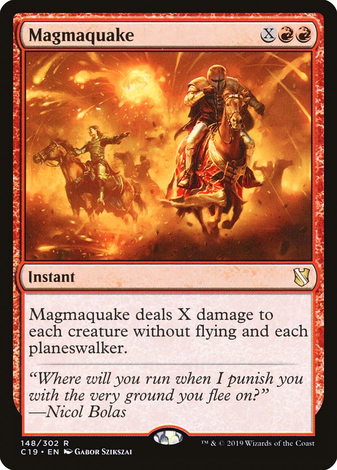 Magmaquake [Commander 2019] | I Want That Stuff Brandon