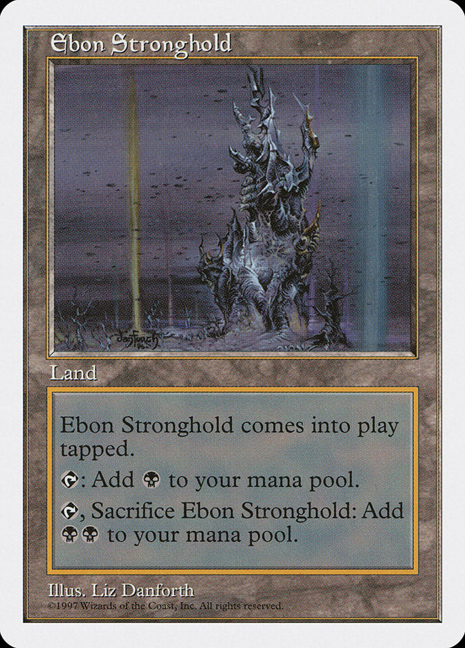 Ebon Stronghold [Fifth Edition] | I Want That Stuff Brandon
