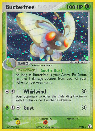 Butterfree (2/112) [EX: FireRed & LeafGreen] | I Want That Stuff Brandon