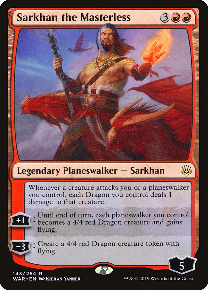 Sarkhan the Masterless [War of the Spark] | I Want That Stuff Brandon