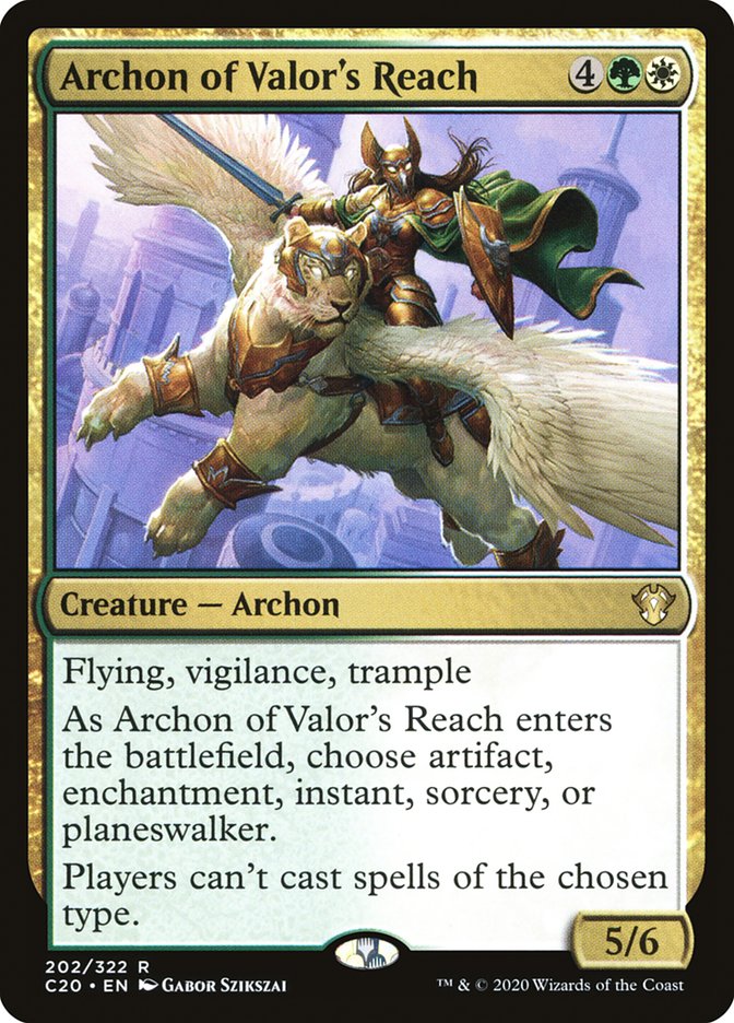Archon of Valor's Reach [Commander 2020] | I Want That Stuff Brandon