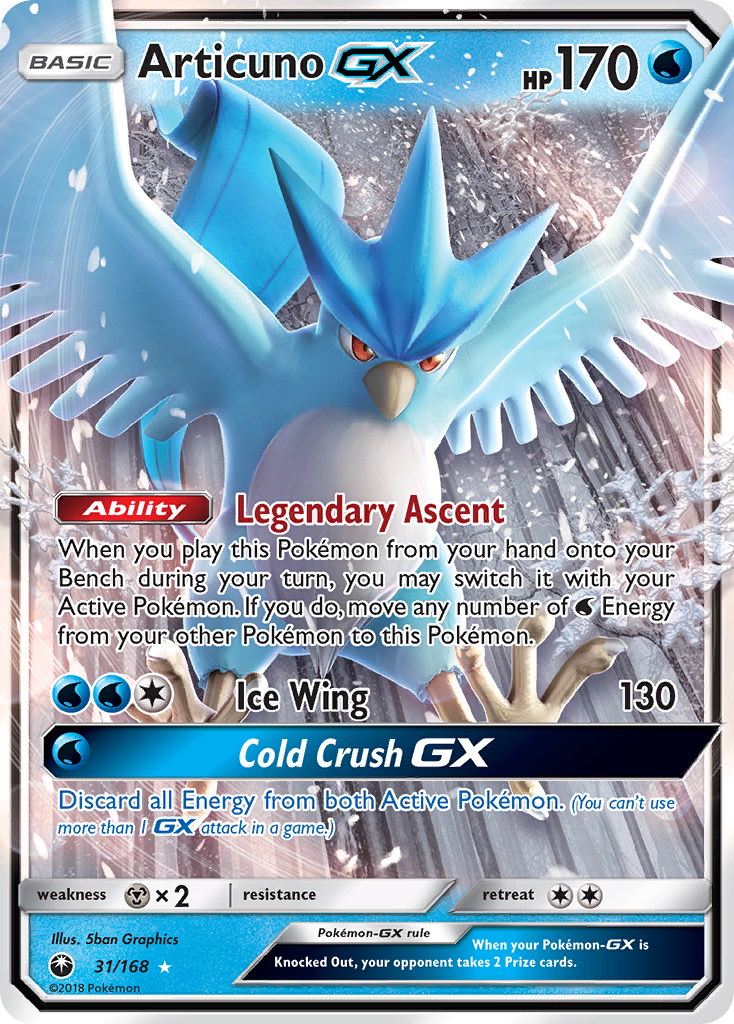 Articuno GX (31/168) [Sun & Moon: Celestial Storm] | I Want That Stuff Brandon