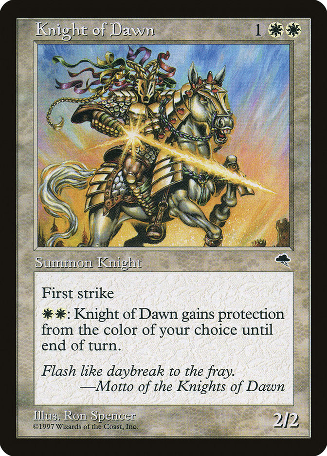 Knight of Dawn [Tempest] | I Want That Stuff Brandon