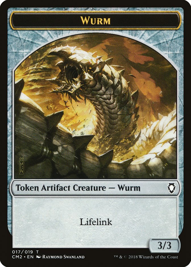 Wurm Token (017/019) [Commander Anthology Volume II Tokens] | I Want That Stuff Brandon