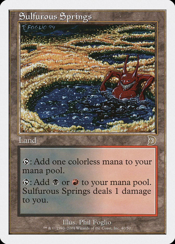 Sulfurous Springs [Deckmasters] | I Want That Stuff Brandon