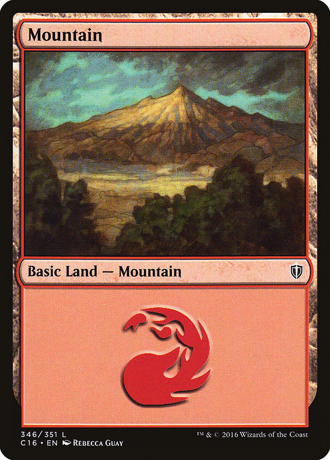 Mountain (346) [Commander 2016] | I Want That Stuff Brandon